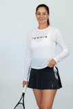 T.E.N.N.I.S Long Sleeves Adjustable Mesh Top