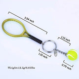 Mini Racquet Keychain