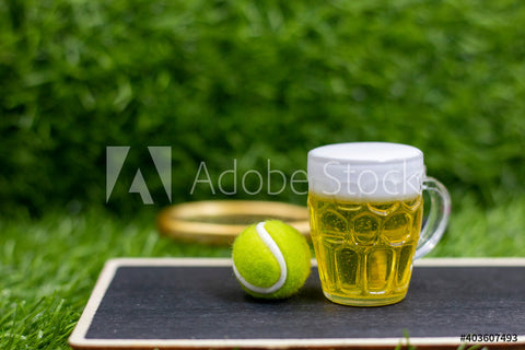 Beer Microfiber Tennis Towel